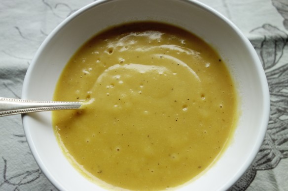 Soupe de Panais aromatisée au Thym